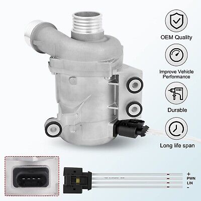 Electric Engine Water Pump Compatible with BMW Z4 X3 X5 325i 325xi 328i 328xi...