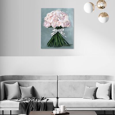 The Oliver Gal Artist Co. Floral and Botanical Wall Art Canvas Prints 'The Pe...