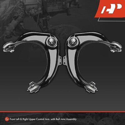 A-Premium 2 x Front Upper Control Arm, with Ball Joint & Bushing, Compatible ...