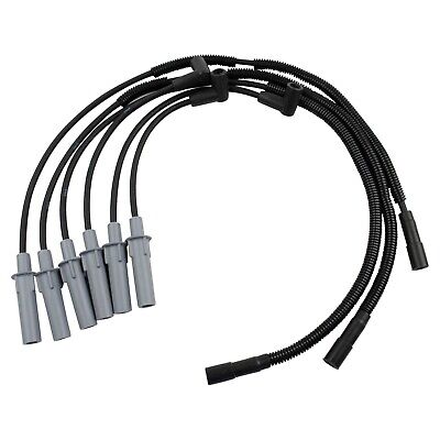 TRQ Engine Ignition Coil Pack & Spark Plug Wire Set for 07-11 Jeep Wrangler V...