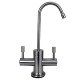 Westbrass Contemporary Two Handle Instant Hot/Cold Water Dispenser Faucet Sat...