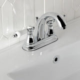 Kingston Brass KS7611BPL Bel-Air 4" Centerset Bathroom Faucet, 4-3/4" In Spou...