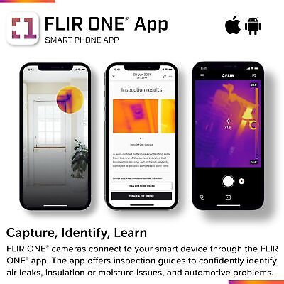 FLIR ONE Pro - High resolution Thermal Imaging Camera for iOS Smartphones (iP...