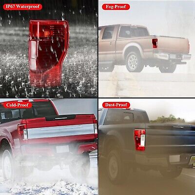 WonVon Tail Lights with Blind Spot Compatible for 2020 2021 2022 Ford F250 F3...