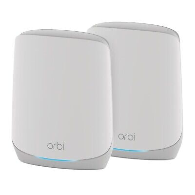 NETGEAR Orbi Whole Home Tri-Band Mesh WiFi 6 System (RBK752P) &#8211; Router wit