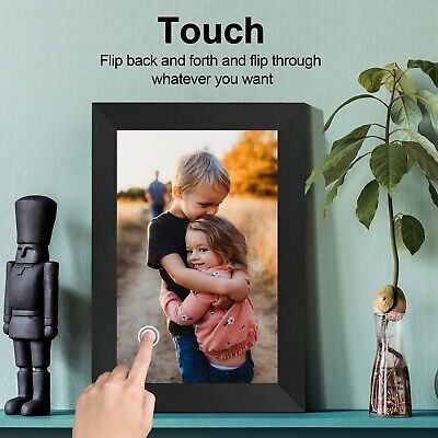 FRAMEO Digital Photo Frame, 10.1 Inch WiFi Digital Picture Frame with 1280x80...