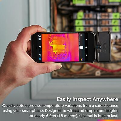 FLIR ONE Pro - High resolution Thermal Imaging Camera for iOS Smartphones (iP...