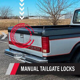 Pop & Lock PL2300 Black Manual Tailgate Lock (Works only with Factory Steel H...