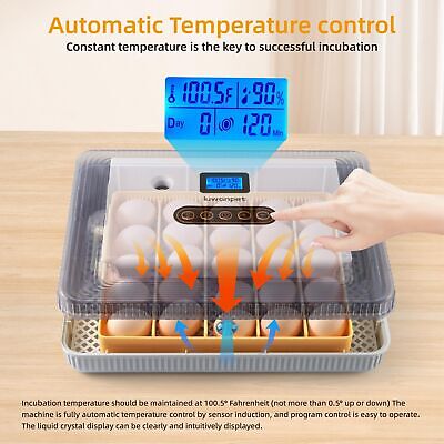 Incubators For Hatching Eggs 25&#65292;Egg Incubator With Automatic Egg Turning