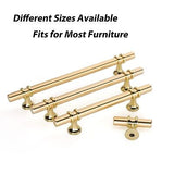 Rergy 30 Pack Kitchen Cabinet Pulls Gold Drawer Pulls, 6-1/4inch(160mm) Brass...