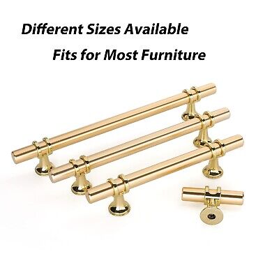 Rergy 30 Pack Kitchen Cabinet Pulls Gold Drawer Pulls, 6-1/4inch(160mm) Brass...