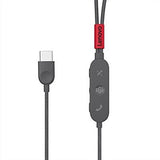 Lenovo Go USB-C Active Noise Cancelling in-Ear Adjustable, Storm Grey