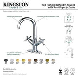 Kingston Brass LS8451JX Concord Bathroom Faucet, Polished Chrome, 6.31 x 5.13...