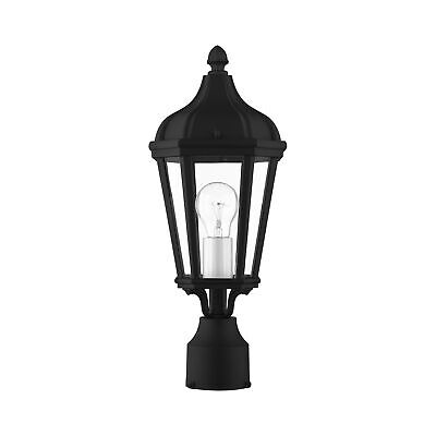 Livex Lighting 1 Light BZ Outdoor Post Top Lantern, Bronze