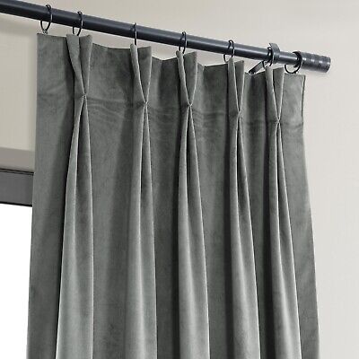 HPD Half Price Drapes Velvet Blackout Curtains/Drapes - 108 Inches Long 1 Pan...