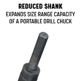 Drill America 33.00mm Reduced Shank High Speed Steel Drill Bit with 1/2" Shan...