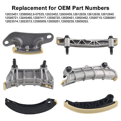 WATERWICH Timing Chain Kit Compatible with 9-0753S 3.6L 3.0L Chevy Equinox Ma...