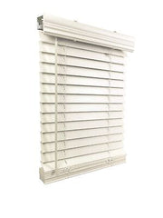 US Window And Floor 2" Faux Wood 22.5" W x 60" H, Inside Mount Cordless Blind...