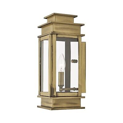 Livex Lighting 2013-04 Transitional One Light Outdoor Wall Lantern from Princ...