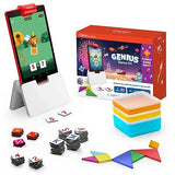 Osmo-Genius Starter Kit for Fire Tablet + Family Game Night-7 Educational Lea...