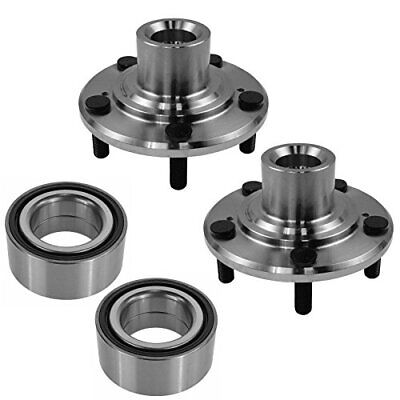 Front Wheel Hub Bearing Kit LH Driver RH Passenger Pair for Accord TSX...