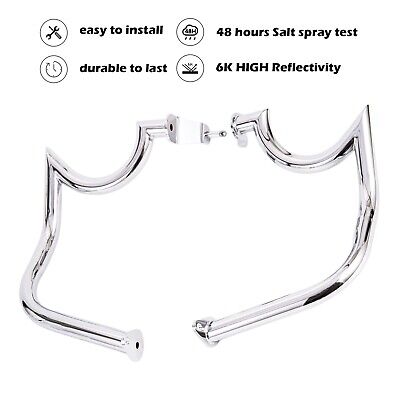 Mustache Engine Guard Highway Crash Bar for Suzuki Boulevard M109 M109R 06-20...