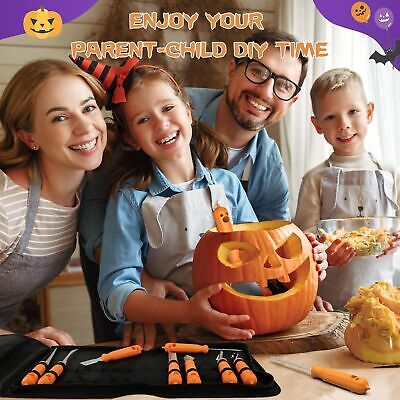 imarku Pumpkin Carving Kit, 36PCS Pumpkin Carving Tools, Professional Pumpkin...