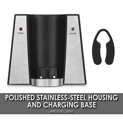 Waring Commercial WWO120 Portable Electric Wine Bottle Opener with Recharging...