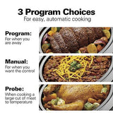 Hamilton Beach Portable 6 Quart Set & Forget Digital Programmable Slow Cooker...