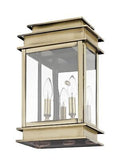 Livex Lighting 2016-29 Princeton Outdoor Wall Lantern, 15.25" x 9.5" x 15.25"...