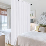 RYB HOME Extra Wide Curtains for Divider Room Separation Soundproof Temporary...