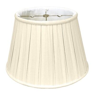 Royal Designs Empire English Pleat Basic Lamp Shade, Linen Beige, 12.5 x 20 x...