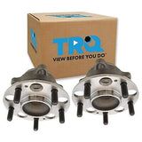 TRQ Rear Wheel Hub & Bearing Assembly Pair Driver & Passenger for Accord TLX