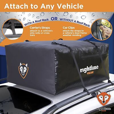 Rightline Gear Sport Jr Waterproof Rooftop Cargo Carrier for Top of Vehicle, ...