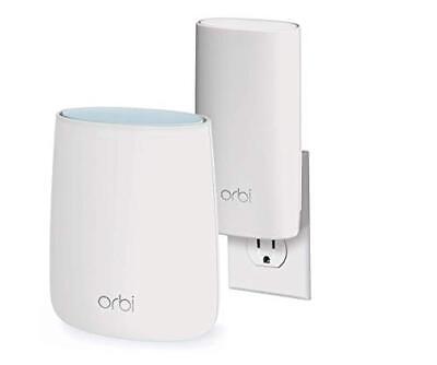 NETGEAR Orbi Compact Wall-Plug Whole Home Mesh WiFi System - router and...