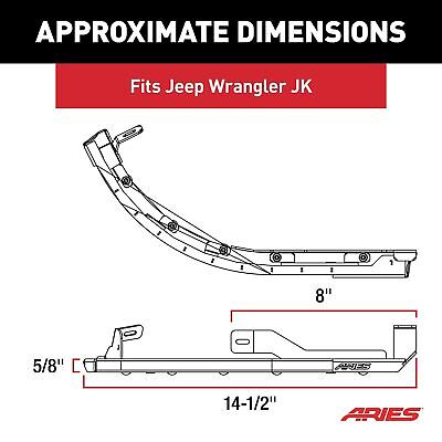 ARIES 1500230 LED Fender Lights for Jeep Wrangler JK