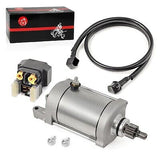 Starter Motor & Relay Compatible with Yamaha Raptor 660 660R YFM660R 2001 200...