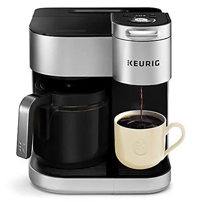 Keurig® K-Duo Special Edition Single Serve K-Cup Pod & Carafe 12-Cup, Silver