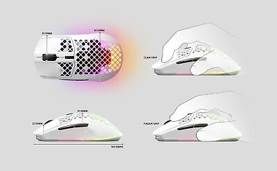 SteelSeries Aerox 3 Wireless - Holey RGB Gaming Mouse - Ultra-lightweight Wat...