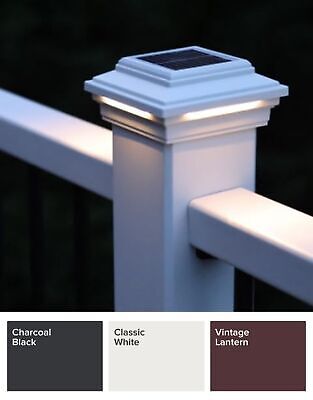 Trex&#174; Solar Post Cap Light in Vintage Lantern