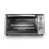 Black+Decker Countertop Convection Toaster Oven, Stainless Steel