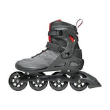 Rollerblade Macroblade 84 Men's Adult Fitness Inline Skate, Dark Gray & Red, ...