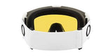 Oakley Target Line M Snow Goggle Medium Matte White Strap/Hi Yellow Lens