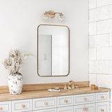 Bathroom Light Fixtures, Gold Vanity Lights for Bathroom, 2 Light Bathroom Va...