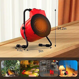 Outdoor Heater, Portable Greenhouse Heaters for Outdoor Use, Electric Patio H...