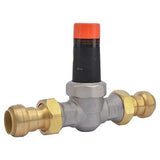 SharkBite 1 Inch EB25 Double Union Pressure Regulating Valve (PRV), Push to C...