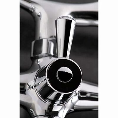 Kingston Brass KS266C 6-Inch Adjustable Center, Polished Chrome