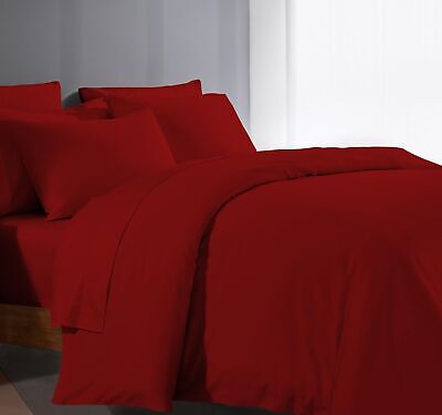 Egyptian Cotton Duvet Cover King Size 1000 Thread Count 100% Egyptian Cotton ...