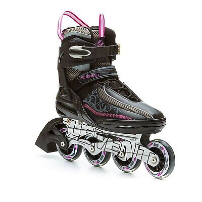 5th Element Lynx LX/Glow Roller Skates Women with Adjustable Strap, 80mm Whee...