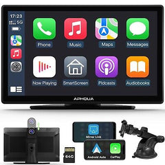 2024 Newest- Wireless Carplay & Android Auto with 2.5K Dash Cam, Carplay Scre...